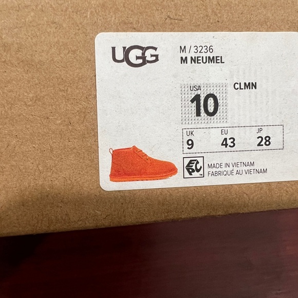 Ugg, Men Neumel, 3236, Clementine - Picture 13 of 13